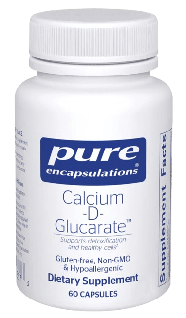 Calcium-D-Glucarate Default Category Pure Encapsulations 60 Capsules 