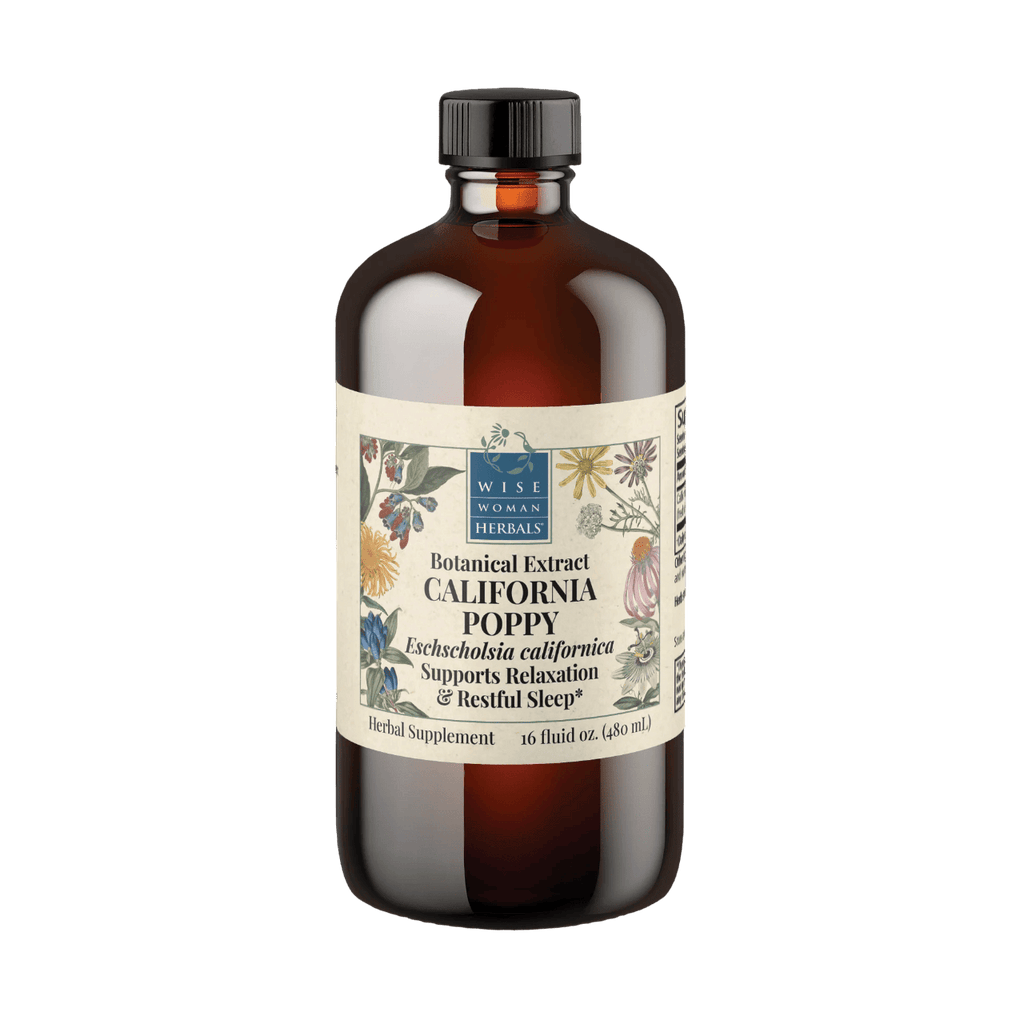 California Poppy (Eschscholzia californica) Default Category Wise Woman Herbals 16 fl oz 