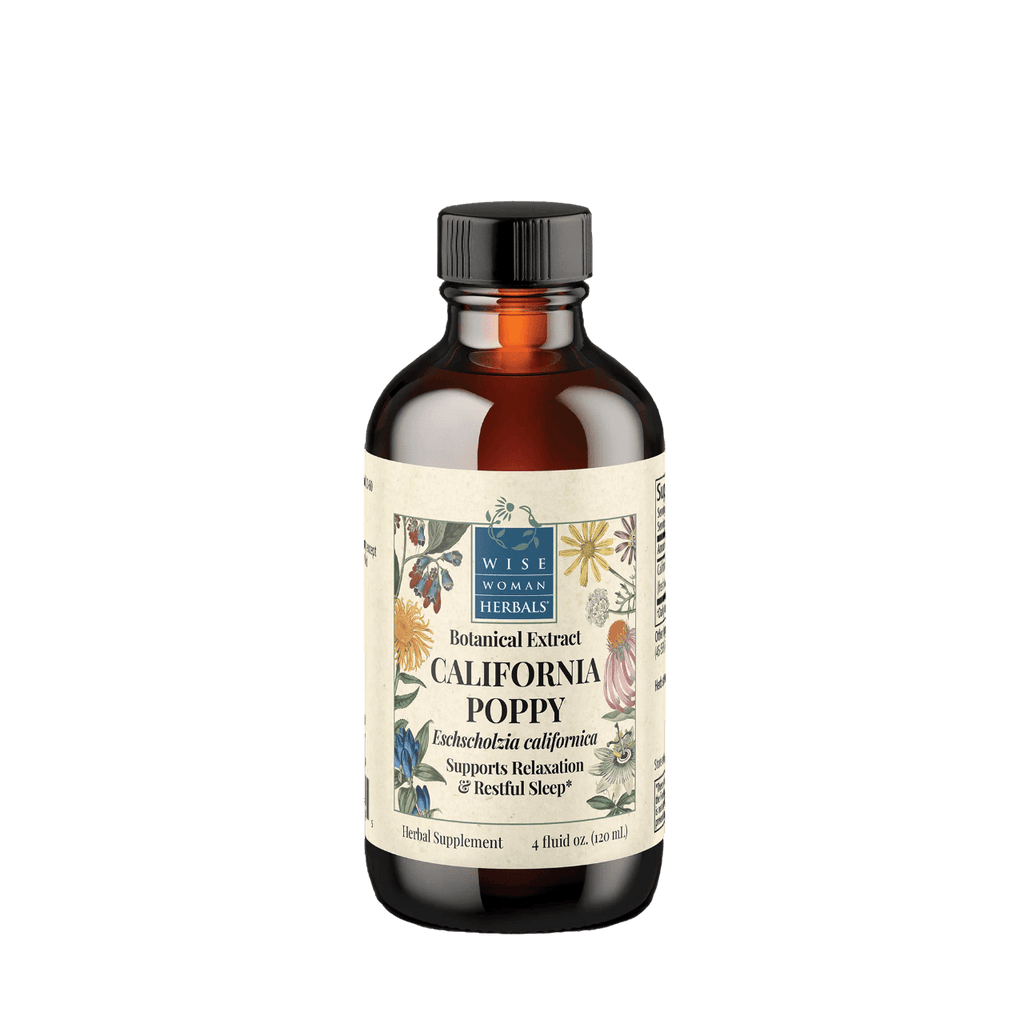 California Poppy (Eschscholzia californica) Default Category Wise Woman Herbals 4 fl oz 