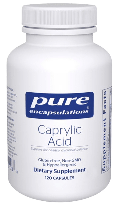 Caprylic Acid Default Category Pure Encapsulations 120 Capsules 