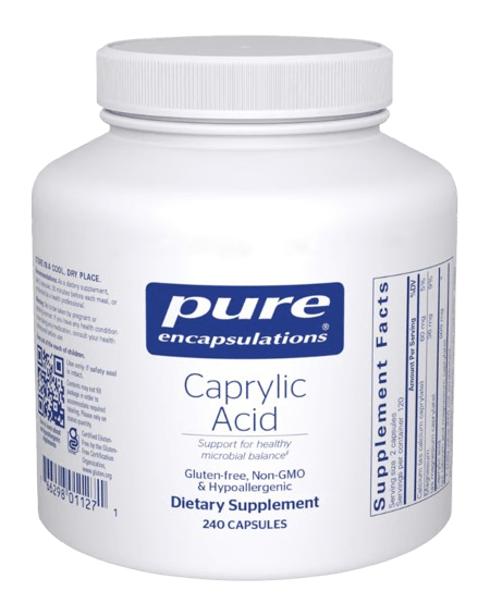 Caprylic Acid Default Category Pure Encapsulations 240 Capsules 