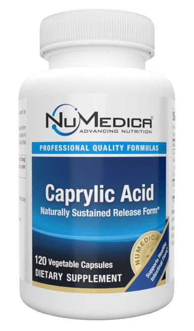 Caprylic Acid Default Category Numedica 120 Capsules 