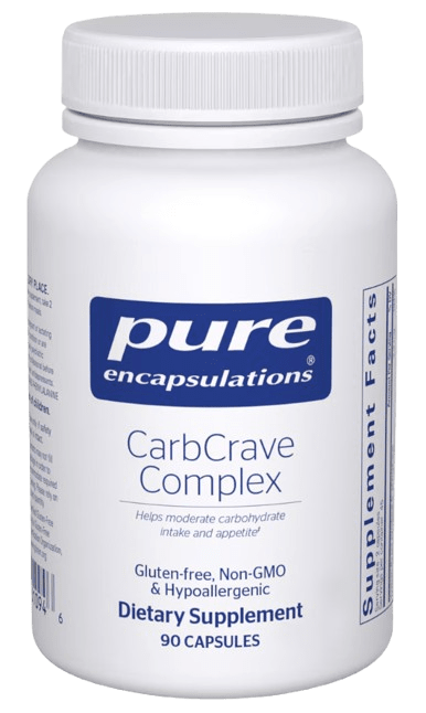 CarbCrave Complex Default Category Pure Encapsulations 90 Capsules 