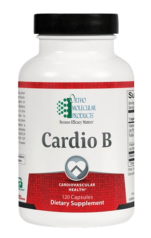 Cardio B Default Category Ortho Molecular 120 Capsules 