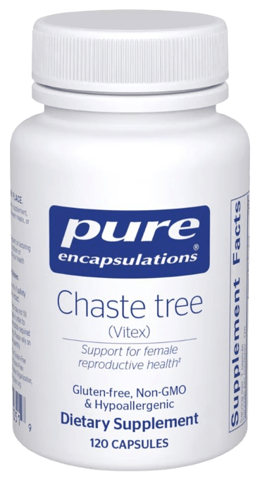 Chaste Tree (Vitex) Default Category Pure Encapsulations 120 Capsules 