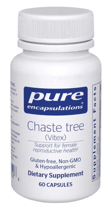 Chaste Tree (Vitex) Default Category Pure Encapsulations 60 Capsules 