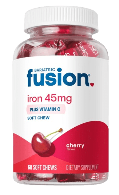 Bariatric Iron Soft Chew with Vitamin C Default Category Bariatric Fusion Cherry 