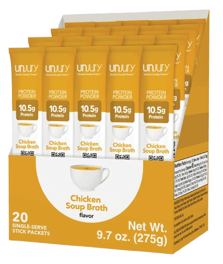Savory Whey Protein Single-Serve Stick Packets Default Category Unjury Chicken Soup 