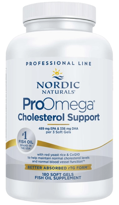 ProOmega® Cholesterol Support (formerly ProOmega® LDL Default Category Nordic Naturals 180 Softgels 