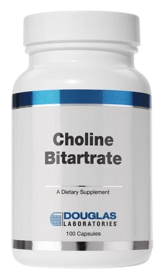 Choline Bitartrate - 100 Capsules Default Category Douglas Labs 