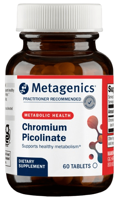 Chromium Picolinate - 60 Tablets Default Category Metagenics 