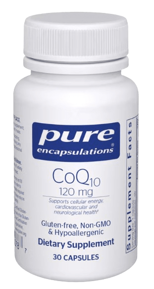 CoQ10 - 120 mg Default Category Pure Encapsulations 30 Capsules 