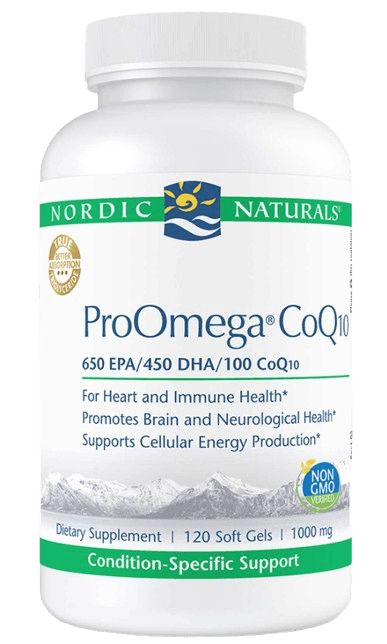 ProOmega CoQ10 Default Category Nordic Naturals 120 softgels 