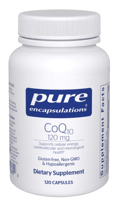 CoQ10 - 120 mg Default Category Pure Encapsulations 120 Capsules 