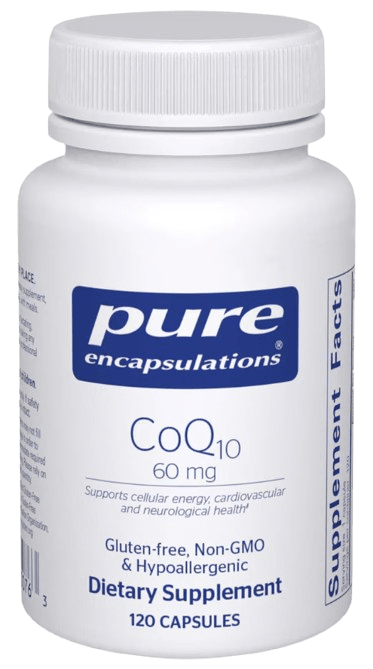 CoQ10 60 mg Default Category Pure Encapsulations 120 Capsules 