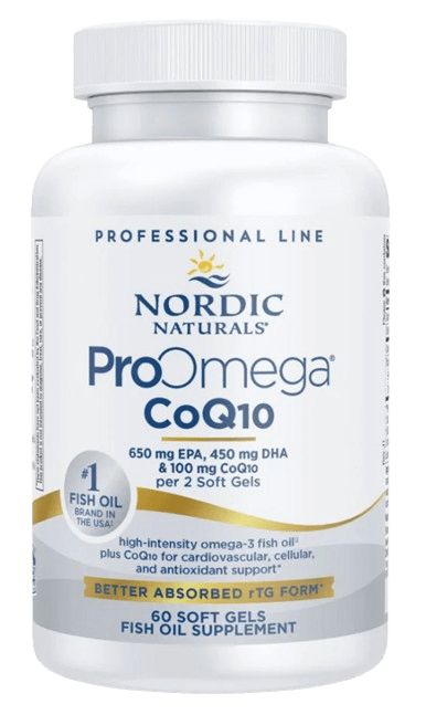 ProOmega CoQ10 Default Category Nordic Naturals 60 softgels 