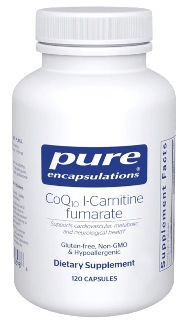 CoQ10 l-Carnitine Fumarate - 120 Capsules Default Category Pure Encapsulations 