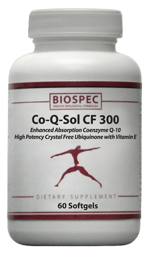 Co-Q-Sol CF 300 Default Category BioSpec 60 Softgels 