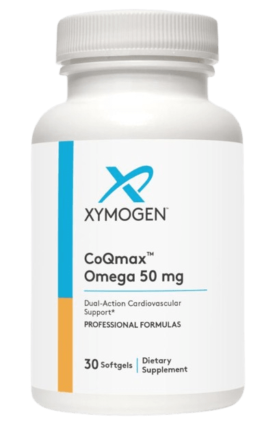 CoQmax™ Omega 50 mg Default Category Xymogen 30 Softgels 