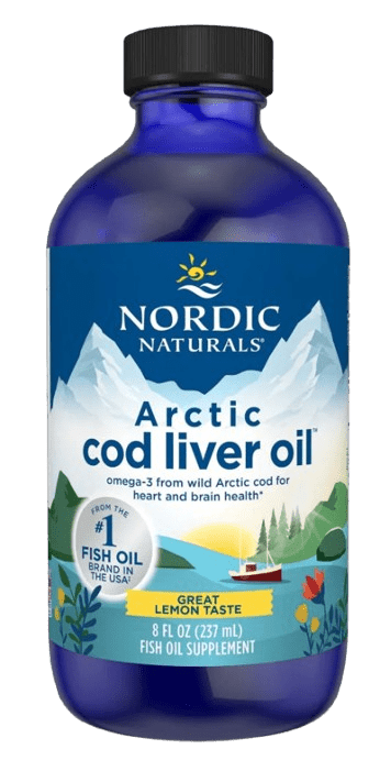 Arctic Cod Liver Oil Default Category Nordic Naturals Lemon 