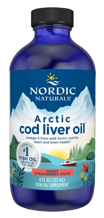 Arctic Cod Liver Oil Default Category Nordic Naturals Strawberry 