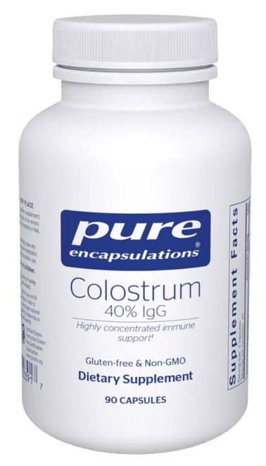 Colostrum 40% IgG Default Category Pure Encapsulations 90 Capsules 