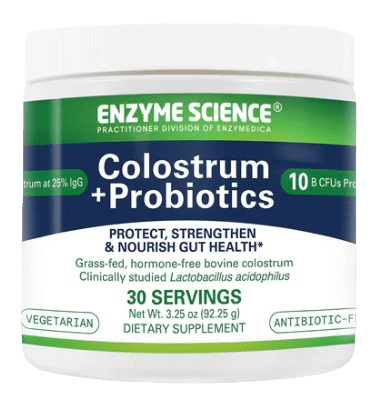 Colostrum + Probiotics Default Category Enzyme Science 30 Servings 