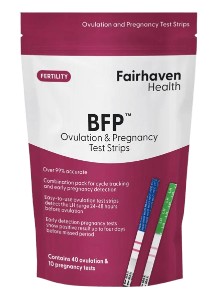 BFP™ Ovulation and Pregnancy Test Combo Pack Default Category Fairhaven Health 40 Ovulation & 10 Pregnancy Tests 