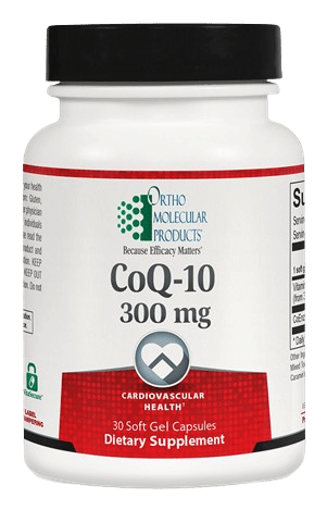 CoQ-10 300 MG Default Category Ortho Molecular 30 Capsules 