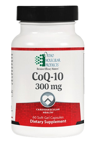 CoQ-10 300 MG Default Category Ortho Molecular 60 Capsules 