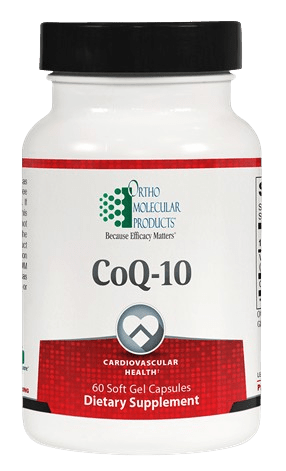 CoQ-10 100mg Default Category Ortho Molecular 60 Soft Gels 