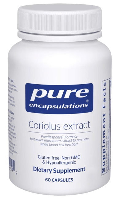 Coriolus Extract - 60 Capsules Default Category Pure Encapsulations 