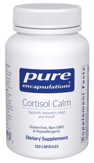 Cortisol Calm Default Category Pure Encapsulations 120 Capsules 