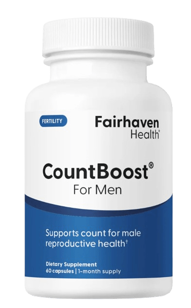 CountBoost® For Men Default Category Fairhaven Health 60 Capsules 