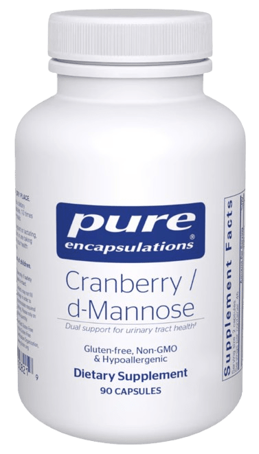 Cranberry/D-Mannose Default Category Pure Encapsulations 90 Capsules 