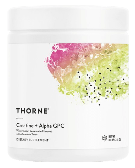 Creatine + Alpha GPC Default Category Thorne 30 Servings 