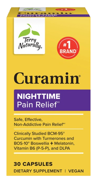 Curamin® Nighttime (Formerly Curamin PM) Default Category Terry Naturally 30 Capsules 