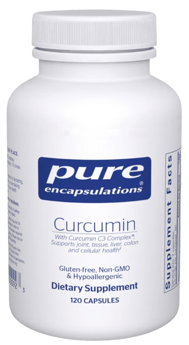 Curcumin Default Category Pure Encapsulations 120 Capsules 