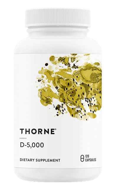 Vitamin D-5000 Default Category Thorne 120 Capsules 