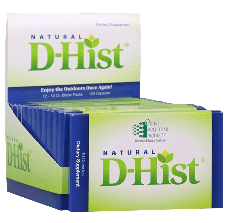 Natural D-Hist Default Category Ortho Molecular Blister Pack - 120 Capsules 