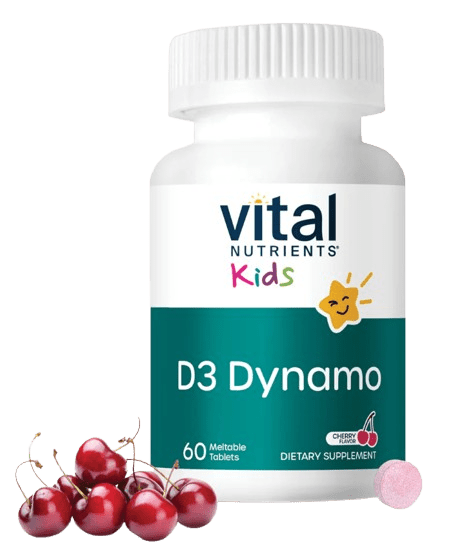 Kids D3 Dynamo Default Category Vital Nutrients 60 Tablets 