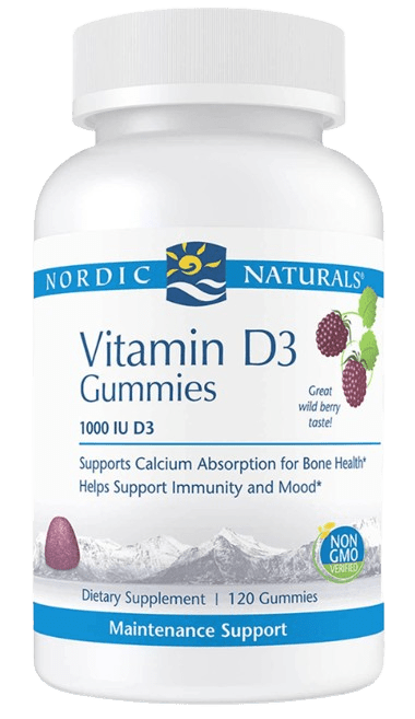 Vitamin D3 Gummies Default Category Nordic Naturals 120 Chews 
