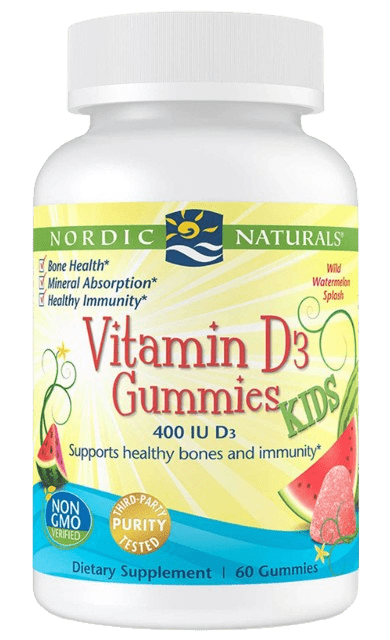 Vitamin D3 Kids Gummies Default Category Nordic Naturals 60 Gummies 