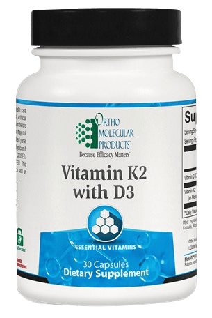 Vitamin K2 with D3 Default Category Ortho Molecular 30 Capsules 