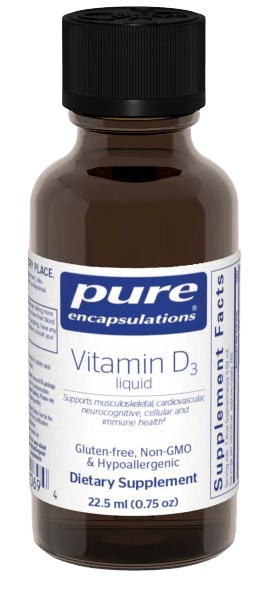 Vitamin D3 Liquid - 22.5 ml Default Category Pure Encapsulations 