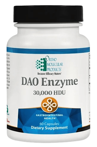 DAO Enzyme Default Category Ortho Molecular 60 Capsules 