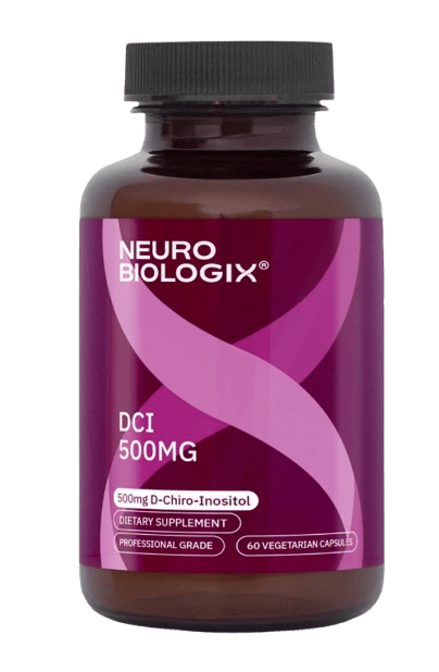 DCI 500 mg (D-Chiro-Inositol) - 60 Capsules Default Category Neurobiologix 