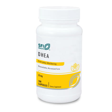 DHEA (25 mg) - 100 Capsules Default Category Klaire Labs 