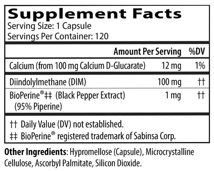 DIM Pro - 120 Capsules Default Category Neurobiologix