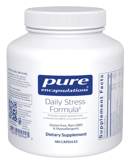 Daily Stress Formula Default Category Pure Encapsulations 180 Capsules 